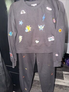 diy fleece sweat suit